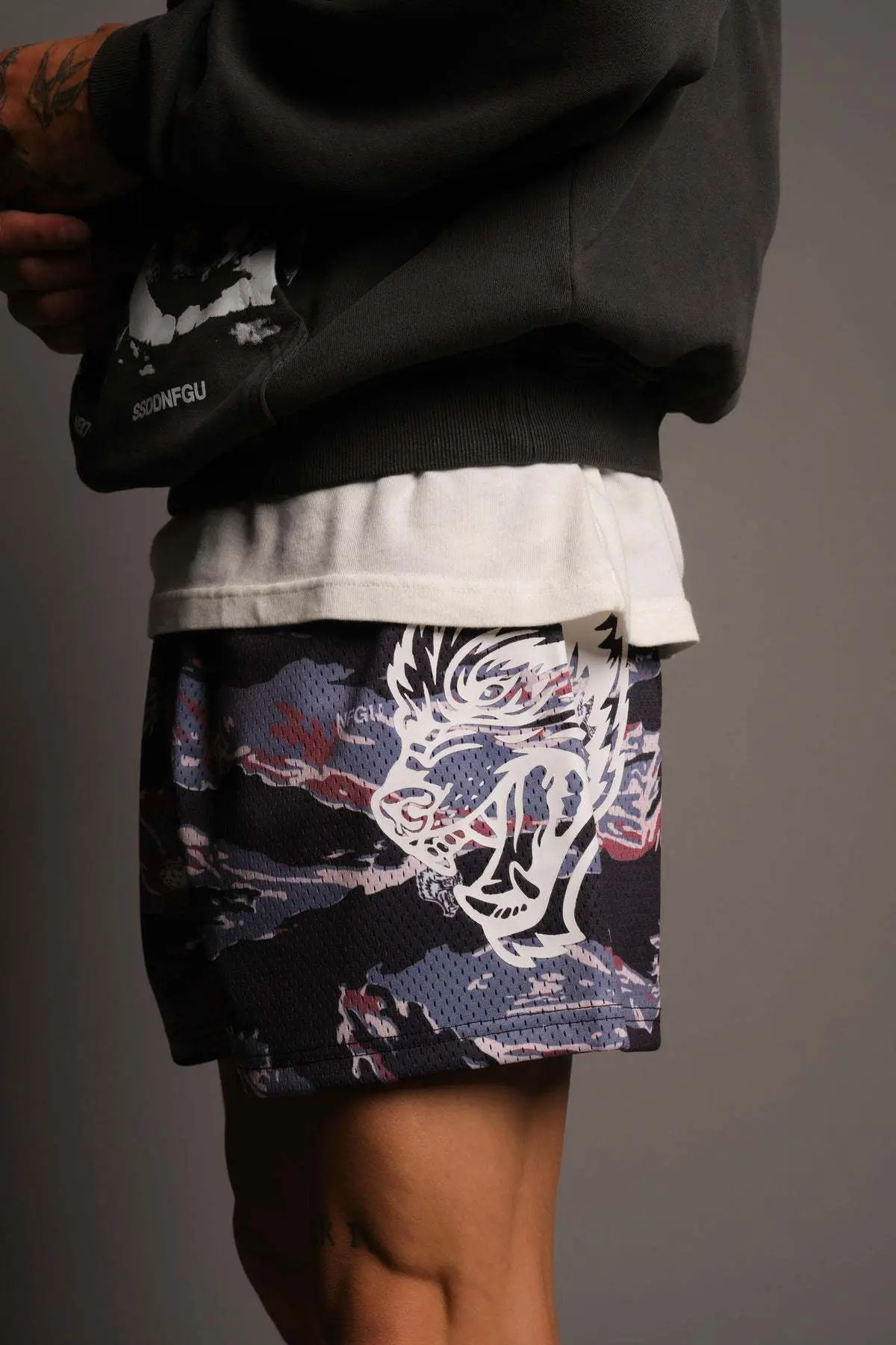 Men Camo Printed Drawstring Shorts 2023 — feature 25