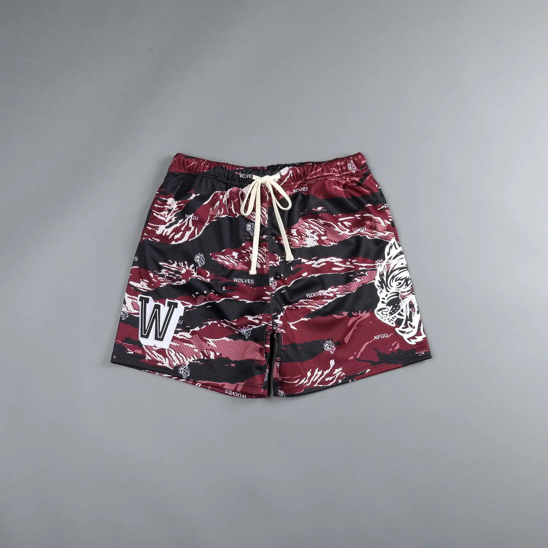 Men Camo Printed Drawstring Shorts 2023 - Image 3