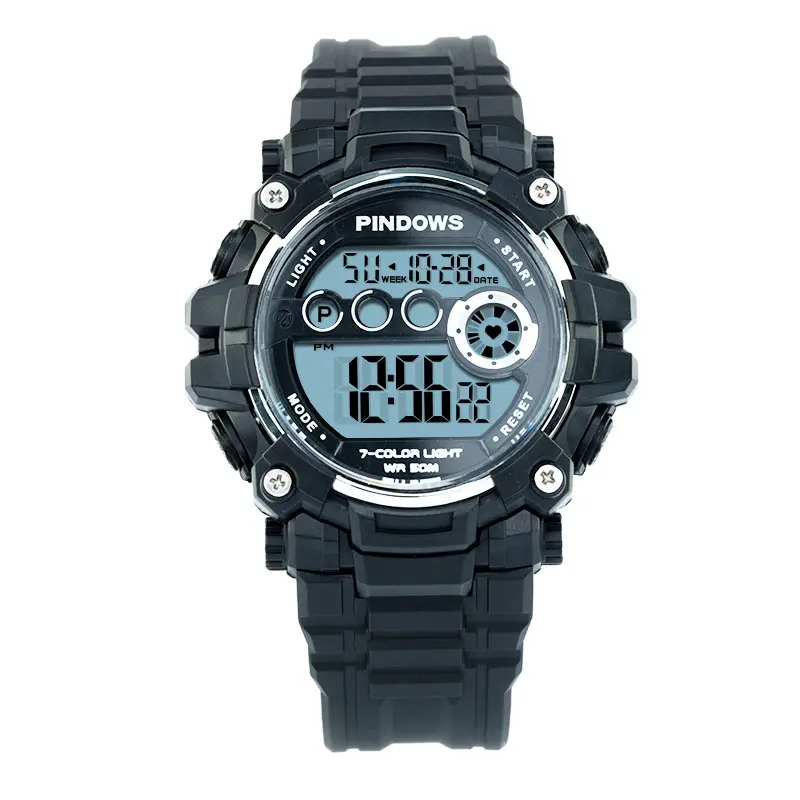 Pindwos Kids Waterproof Digital Alarm Watch 8001 - Image 2