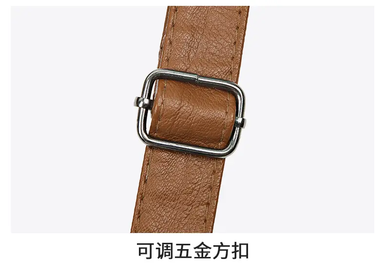 Red Leather Crossbody Bag with Multiple Pockets — feature 10