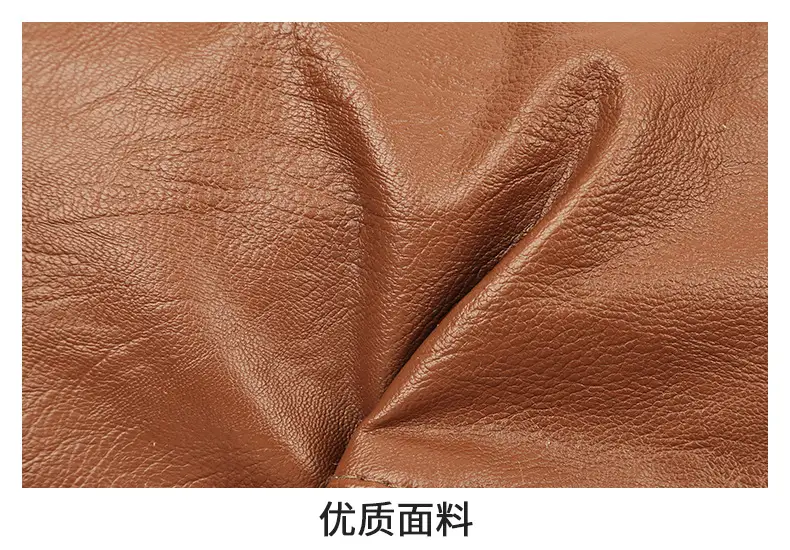 Red Leather Crossbody Bag with Multiple Pockets — feature 8