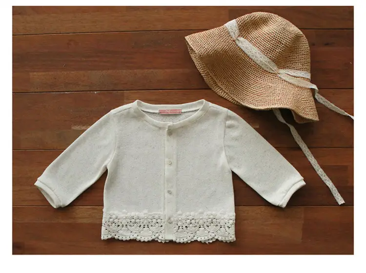 Girls' Pink Knitted Cardigan Sun Protection 2025 — feature 4