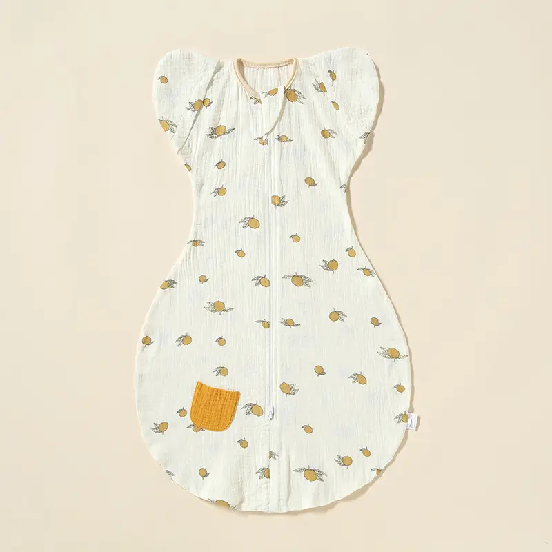 Newborn Baby Swaddling Bag Cotton Gauze Anti-Scare Spring Summer - Image 2