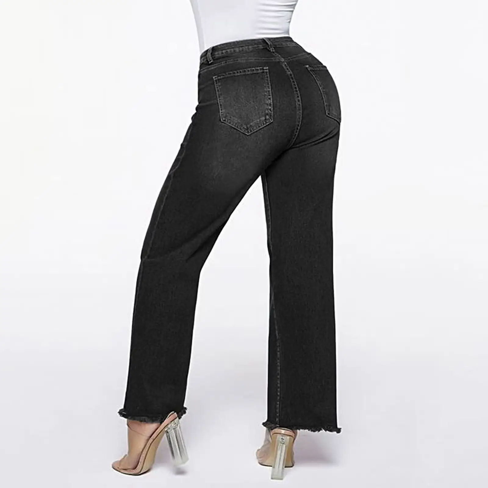 Retro Denim Pants 9 Point Cat Maliu Heavy Industry — feature 10
