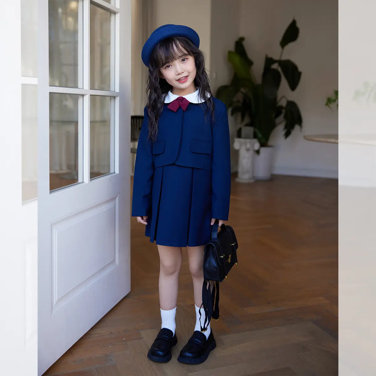 Children's College Style 2-Piece Vesper Shirt Set — feature 16