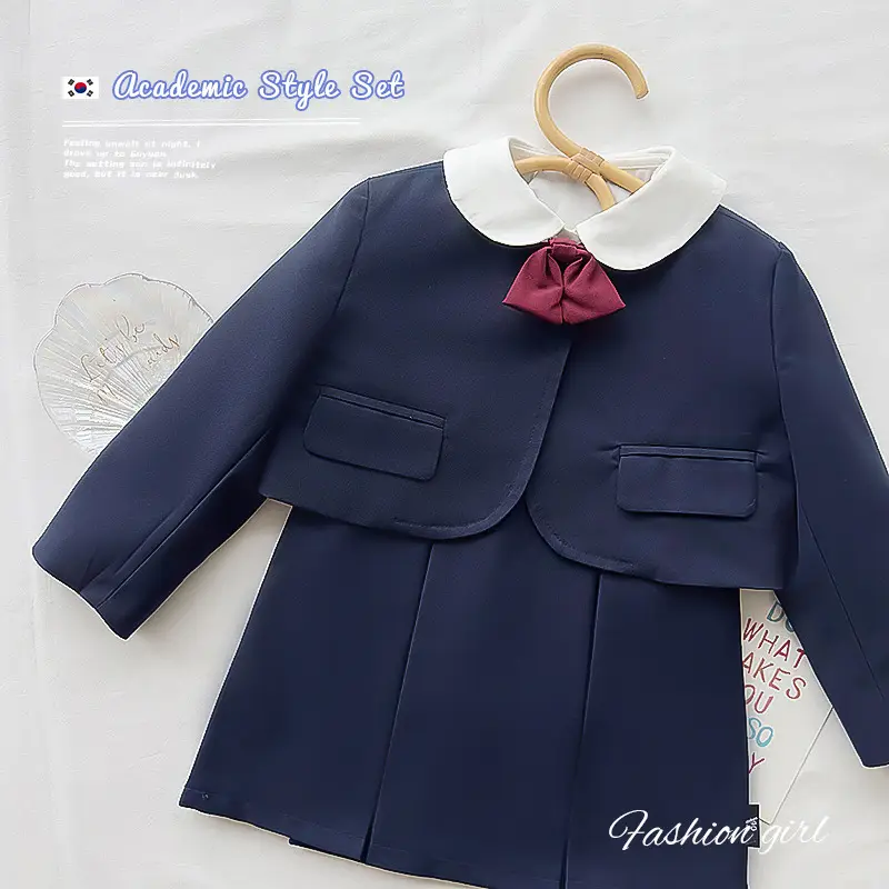 Children's College Style 2-Piece Vesper Shirt Set — feature 19