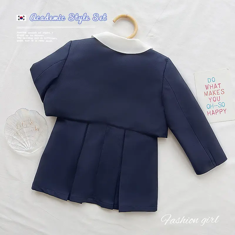 Children's College Style 2-Piece Vesper Shirt Set — feature 20