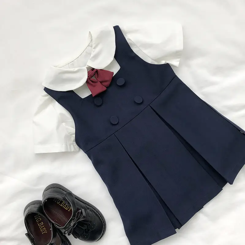 Children's College Style 2-Piece Vesper Shirt Set — feature 26