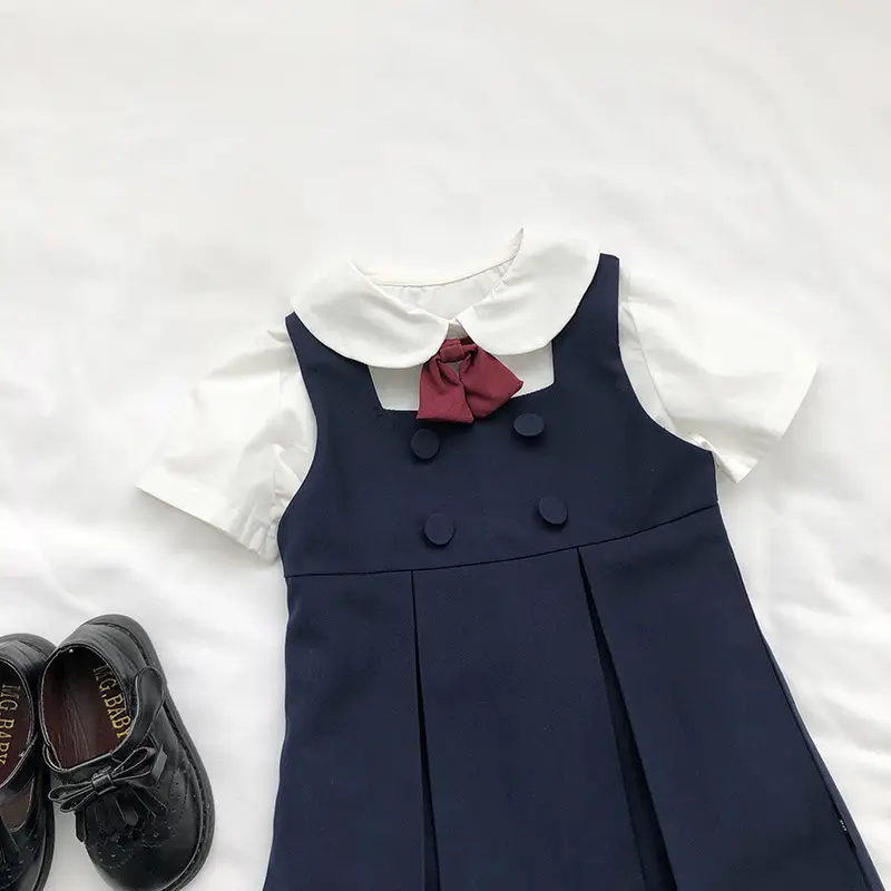 Children's College Style 2-Piece Vesper Shirt Set — feature 27
