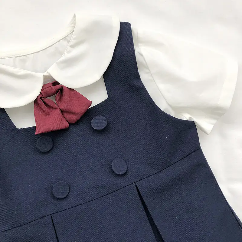 Children's College Style 2-Piece Vesper Shirt Set — feature 31