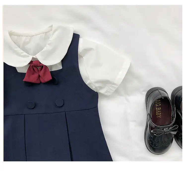 Children's College Style 2-Piece Vesper Shirt Set — feature 39