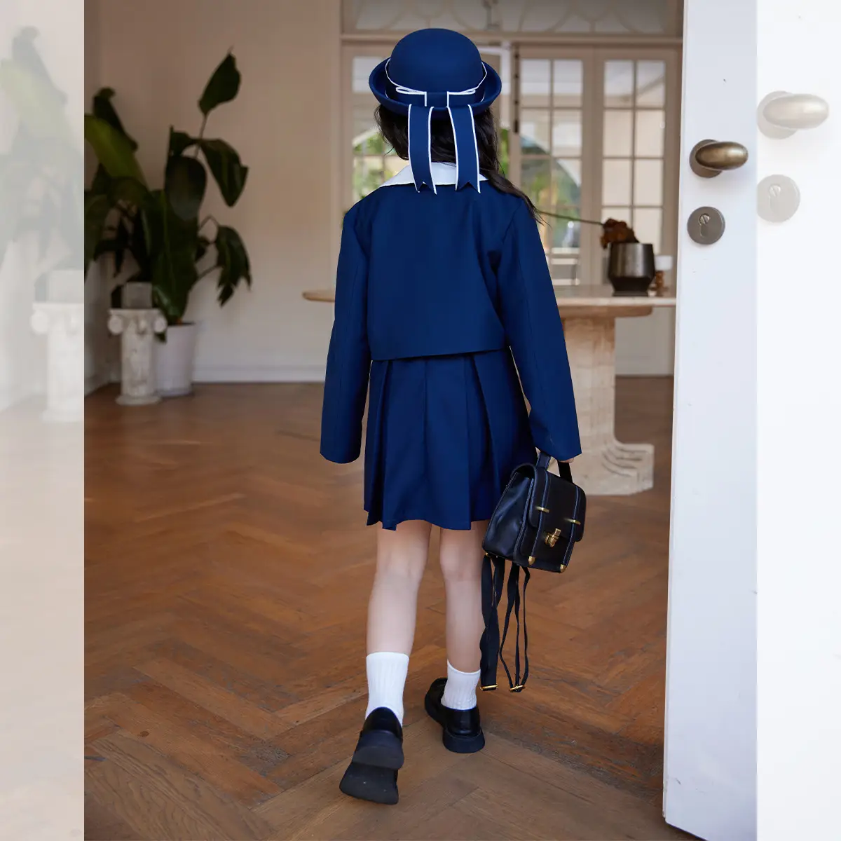 Children's College Style 2-Piece Vesper Shirt Set — feature 9