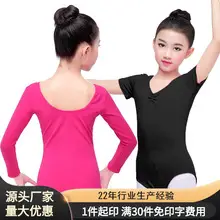 Light Violet Girls Ballet Dress Double Layer Flying Sleeve — feature 1