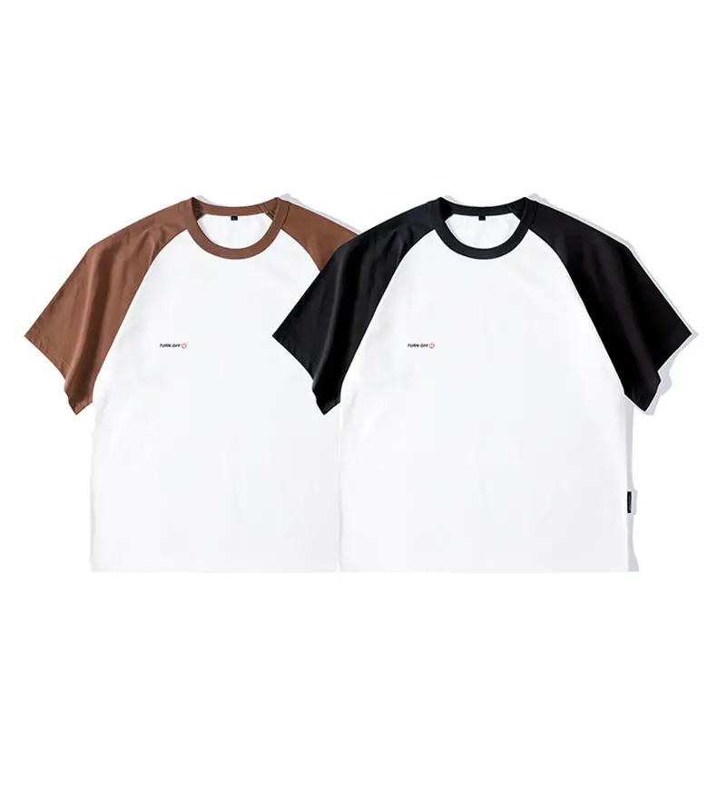 Men's Black White T-Shirt Large Summer Wear — feature 8