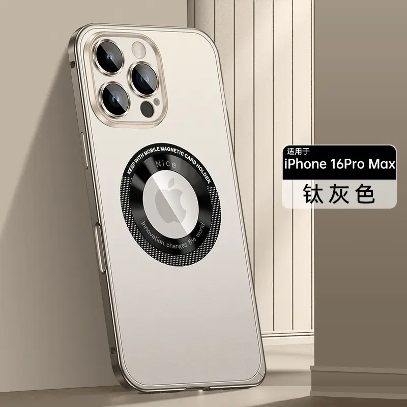 iPhone 16 Pro Magnetic Cover with Spring Buckle & Leaking Label - Image 7