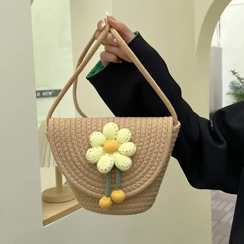 Floral Flower Crossbody Bag for Women
