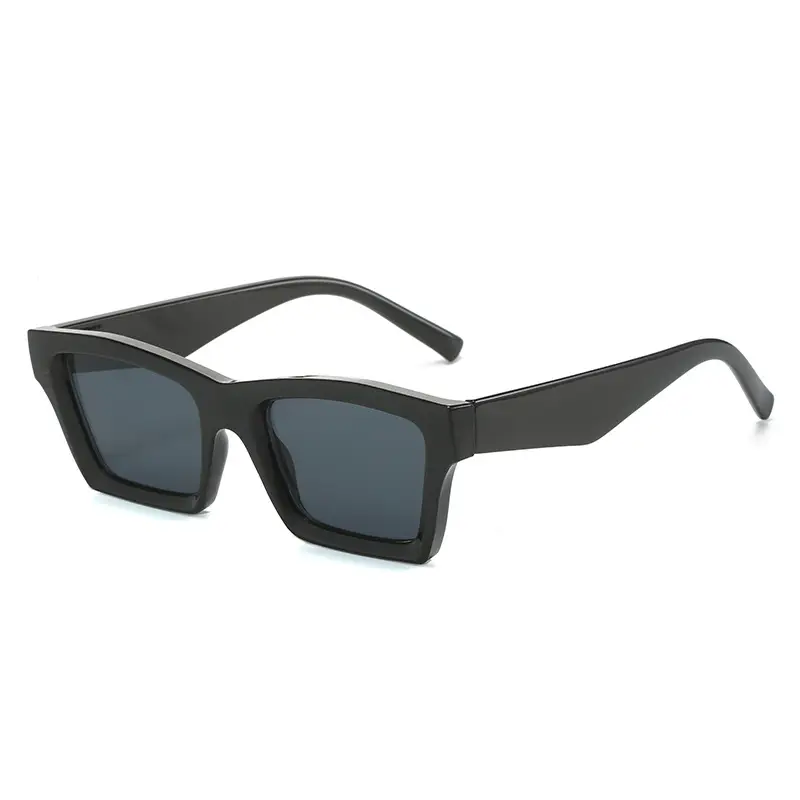 Blue Square Sunglasses for Women with Dark Tinted Patches