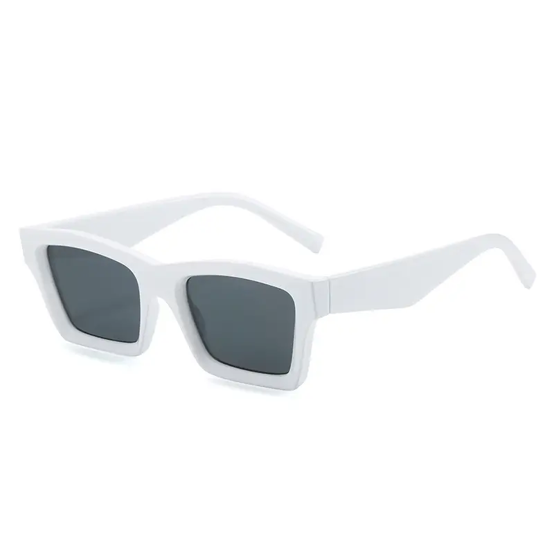Blue Square Sunglasses for Women with Dark Tinted Patches