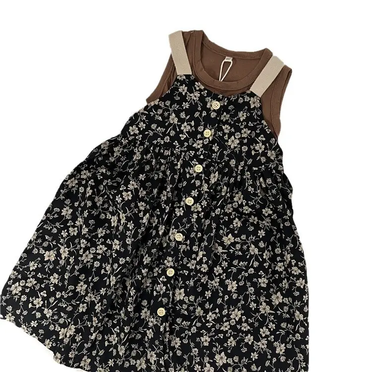 Black Floral Baby Skirt Korean Style Dropshipping - Image 5