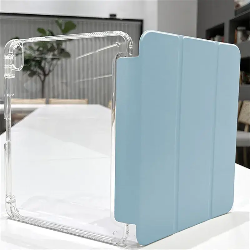 IPad Protective Case Acrylic Green with Pen Slot
