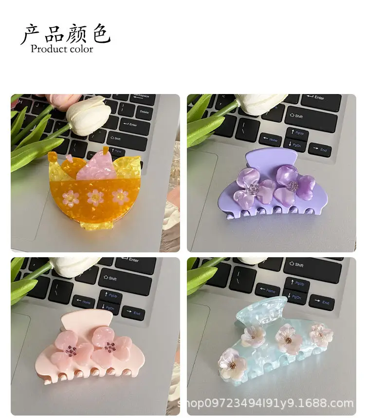 Korean Style Diamond Encrusted Hair Clips Set — feature 3