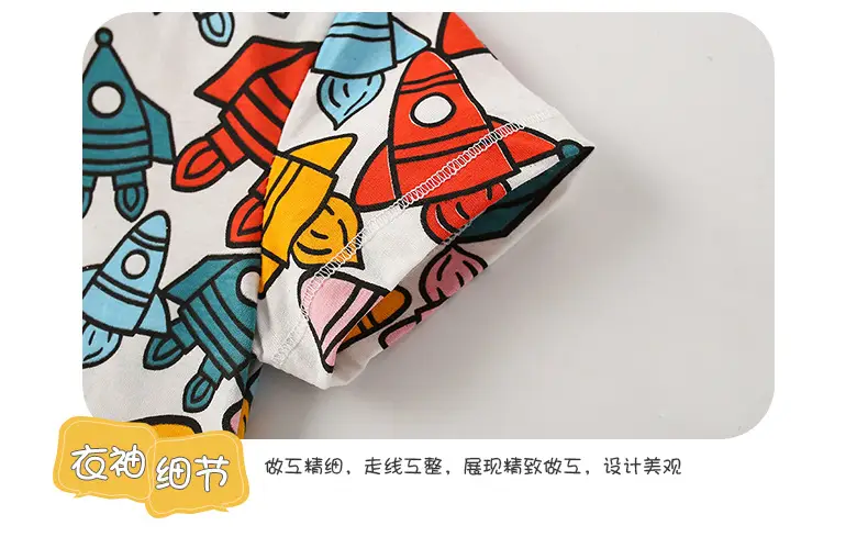 Malwee Boys Printed T-Shirt Summer New Design — feature 9