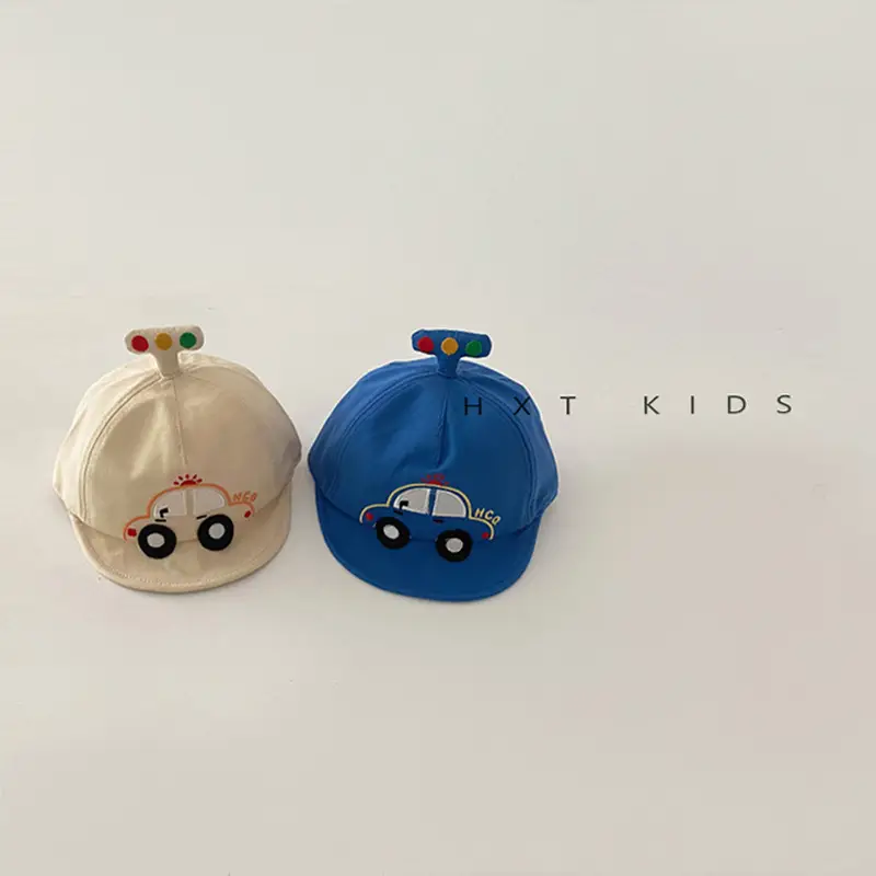 Baby Cap Sunscreen Cap with Car Design