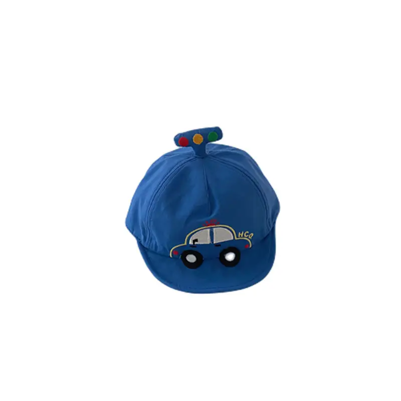Baby Cap Sunscreen Cap with Car Design - Image 9