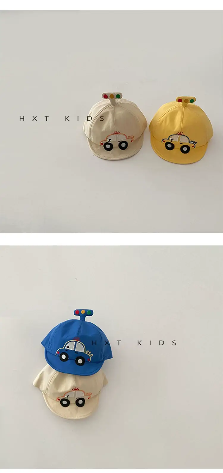 Baby Cap Sunscreen Cap with Car Design — feature 5