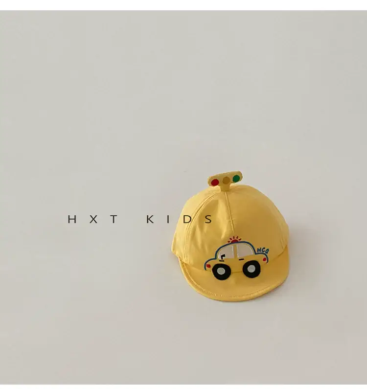 Baby Cap Sunscreen Cap with Car Design — feature 9