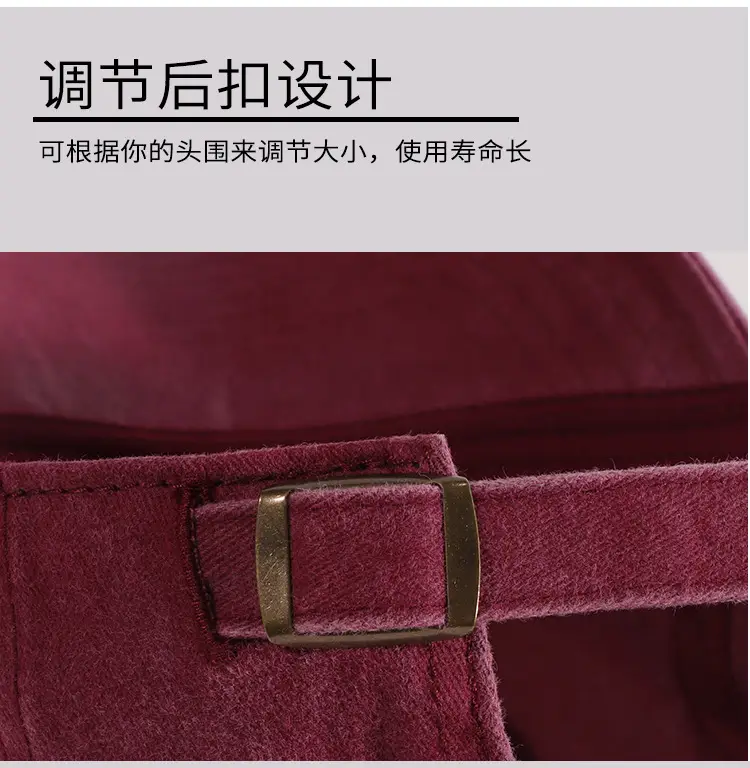 Washed Denim Baseball Cap Maroon 2025 Men Women — feature 10