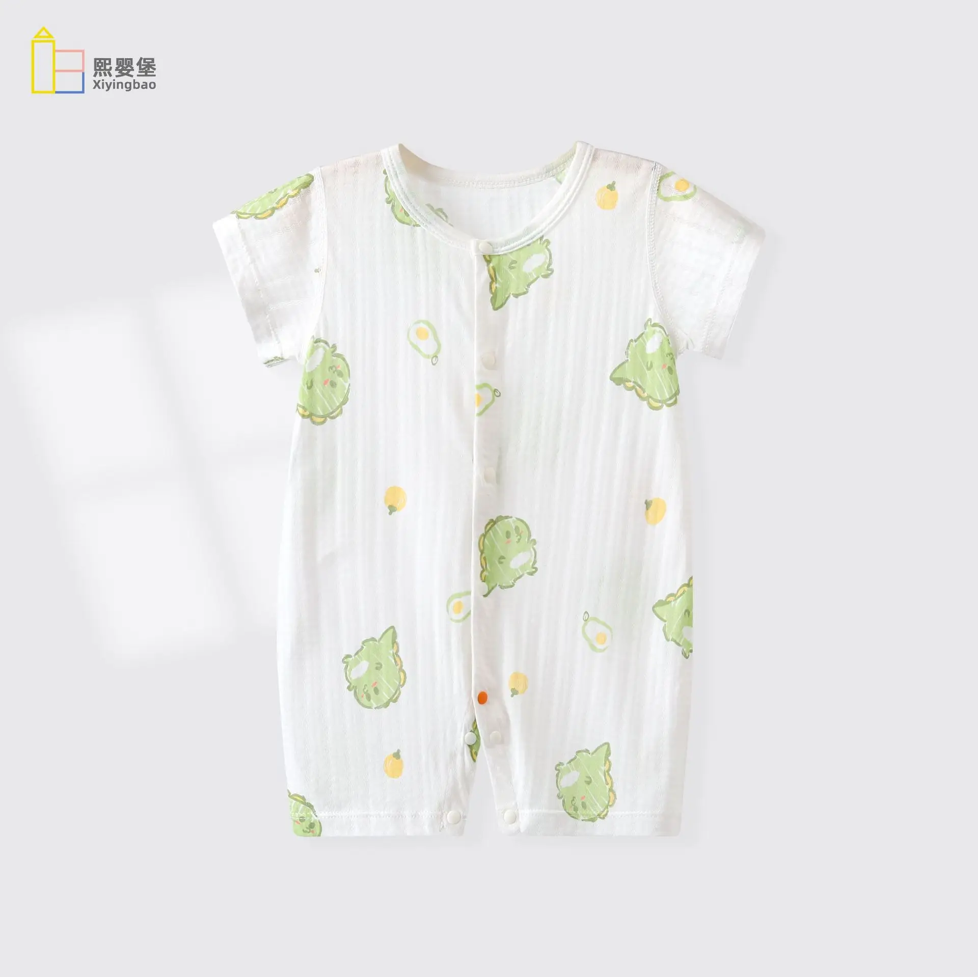 Baby Ice Oxygen Cotton Summer Romper Class A - Image 6