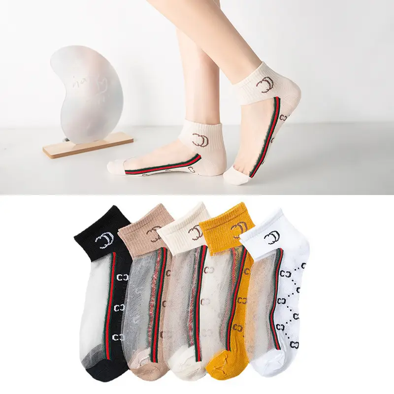 Socks Men's Short Socks Summer Mesh Low Stinker Absorbent Summer Thin Sports Breathable Low Mouth Lug Boat Socks