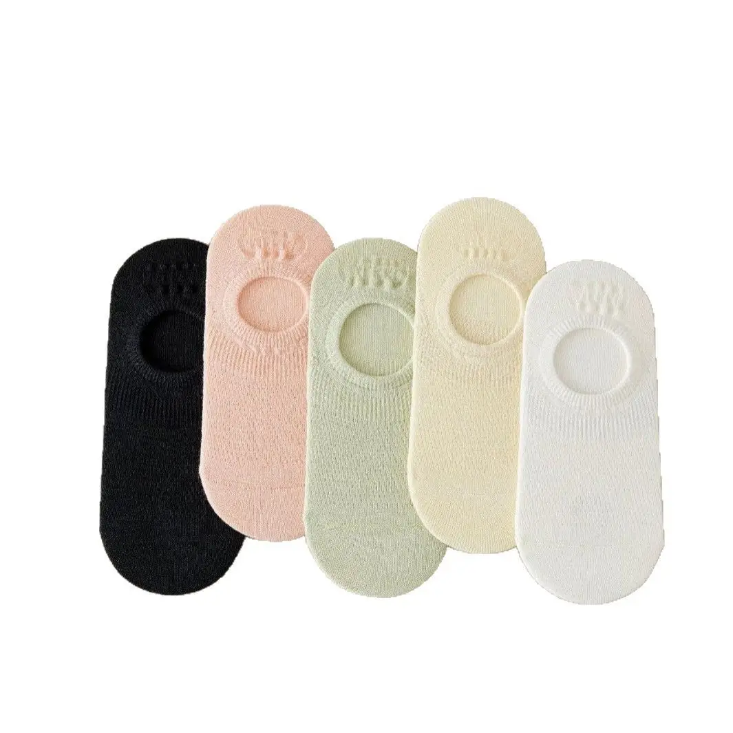 Socks Men's Short Socks Summer Mesh Low Stinker Absorbent Summer Thin Sports Breathable Low Mouth Lug Boat Socks