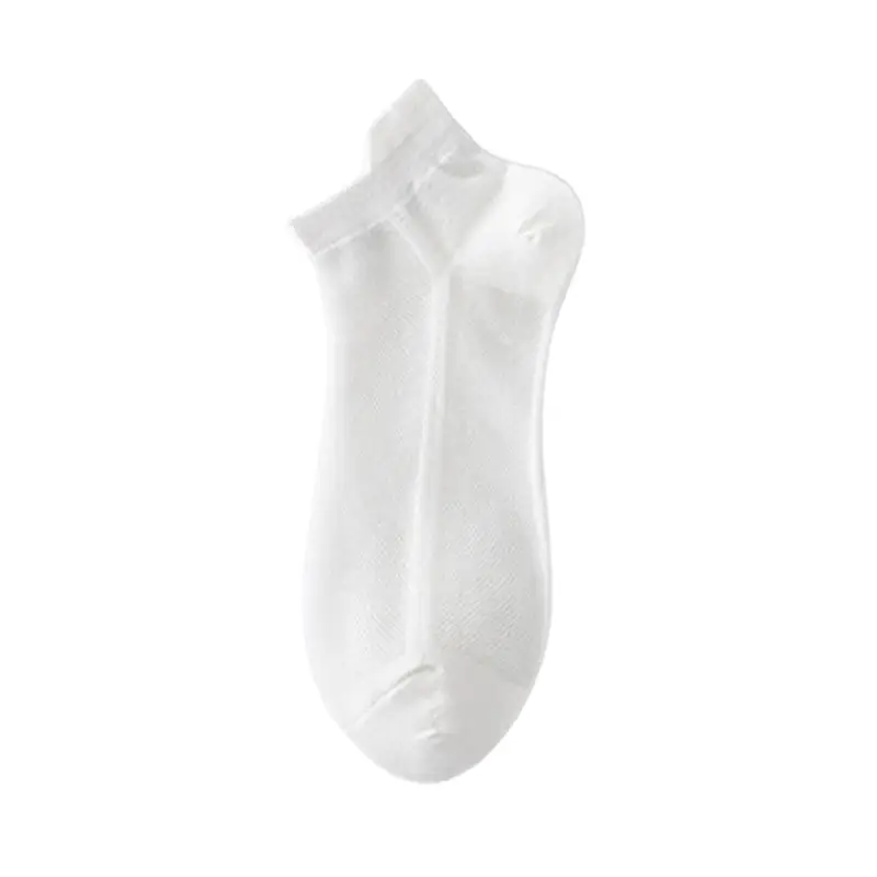 Socks Men's Short Socks Summer Mesh Low Stinker Absorbent Summer Thin Sports Breathable Low Mouth Lug Boat Socks