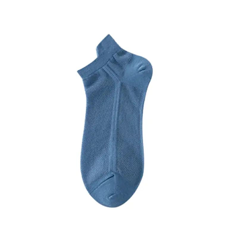 Socks Men's Short Socks Summer Mesh Low Stinker Absorbent Summer Thin Sports Breathable Low Mouth Lug Boat Socks