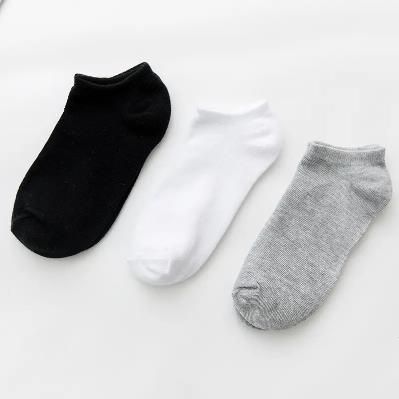 Socks Men's Short Socks Summer Mesh Low Stinker Absorbent Summer Thin Sports Breathable Low Mouth Lug Boat Socks