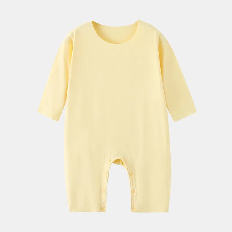 Baby Long Sleeve Pajama Light Green Modal - Image 13