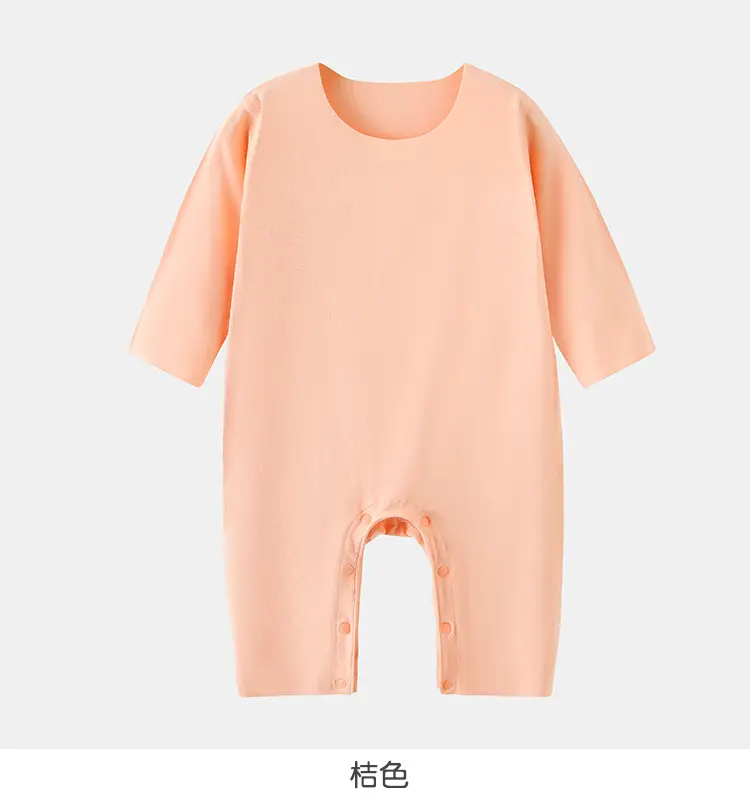 Baby Long Sleeve Pajama Light Green Modal — feature 13