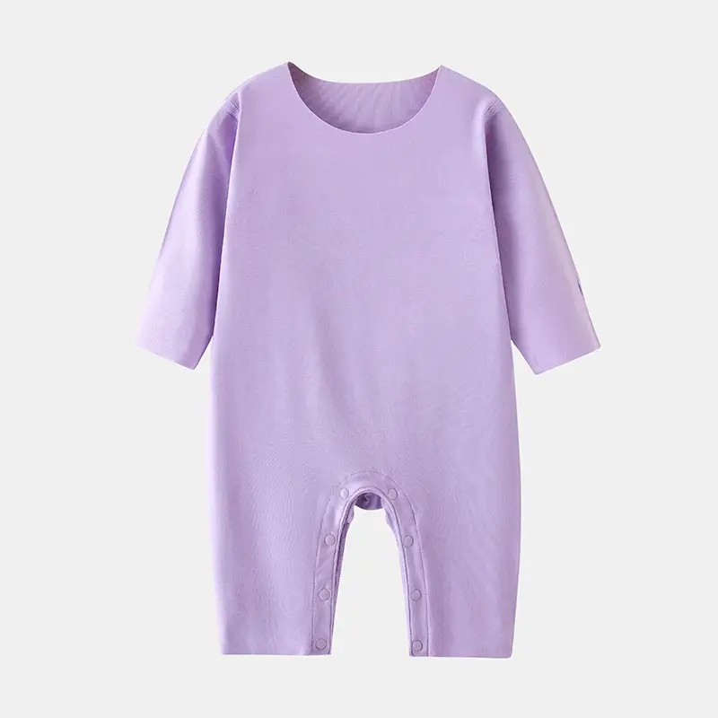 Baby Long Sleeve Pajama Light Green Modal - Image 5