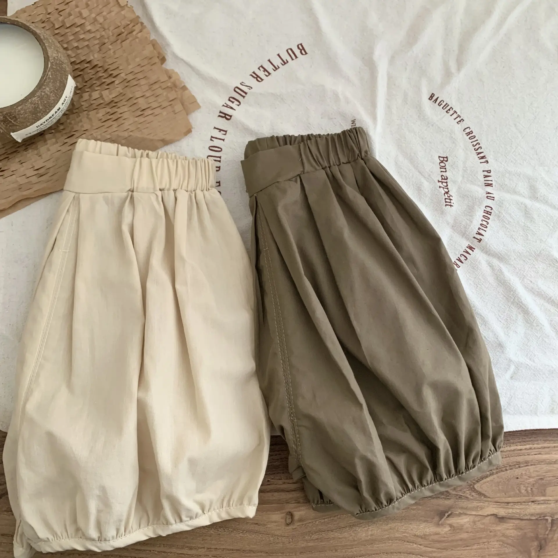Boys Cotton Shorts Cartoon Print Summer Casual Pants