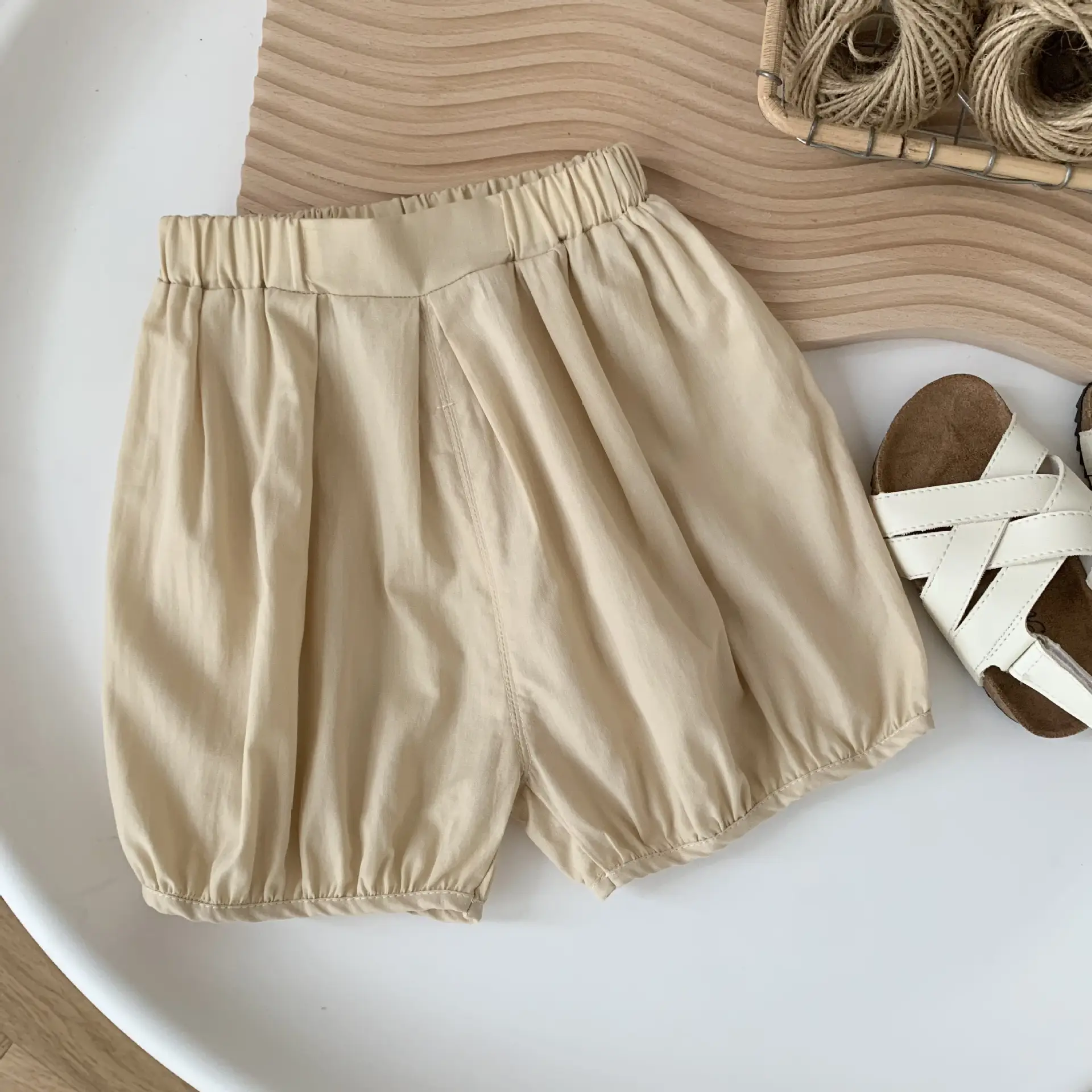 Boys Cotton Shorts Cartoon Print Summer Casual Pants