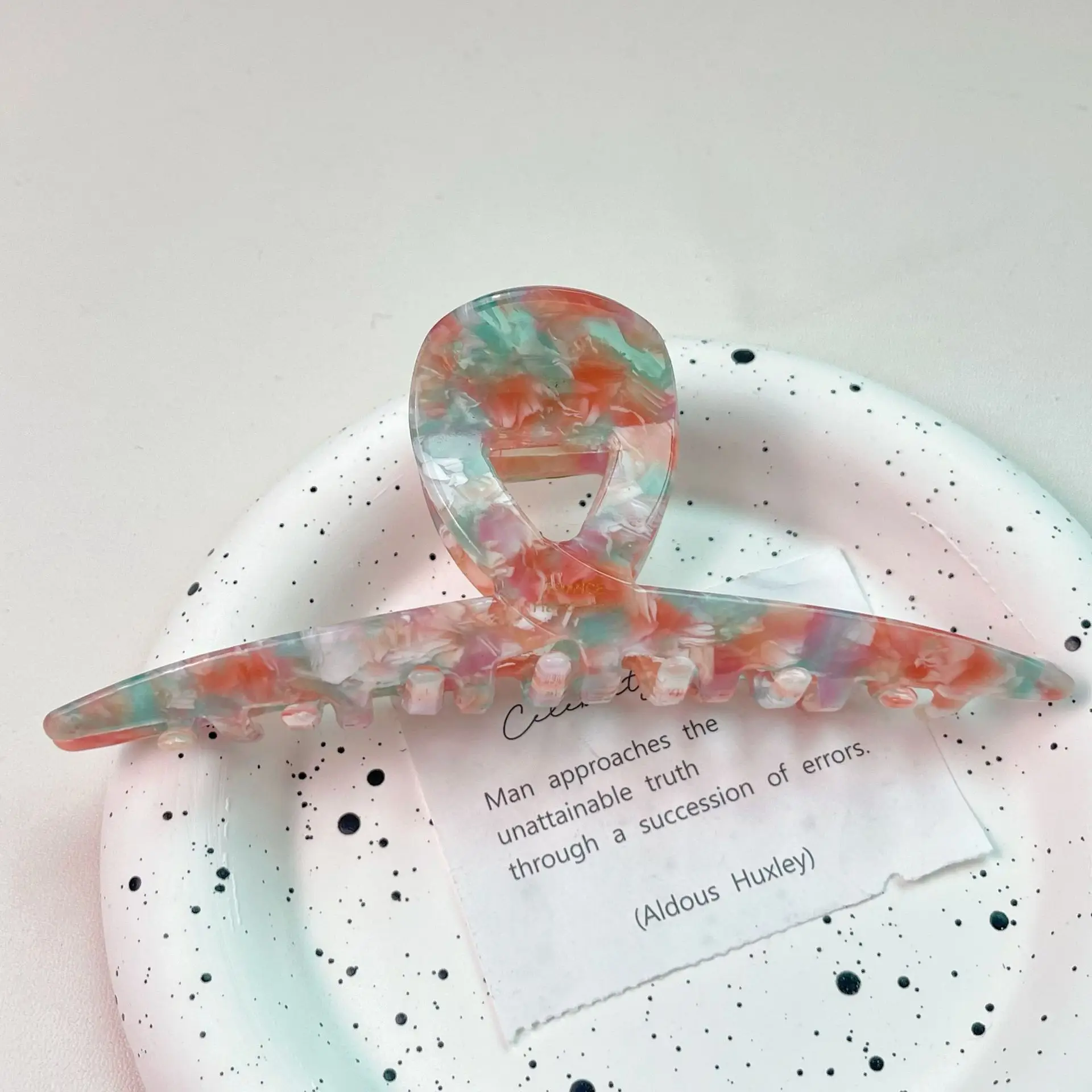 Korean Oversized Hair Clip 13cm Acetic Acid Grab — feature 10
