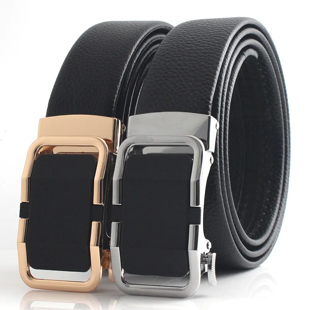 Hongsheng Leather Belt with Automatic Buckle Edge - Image 6