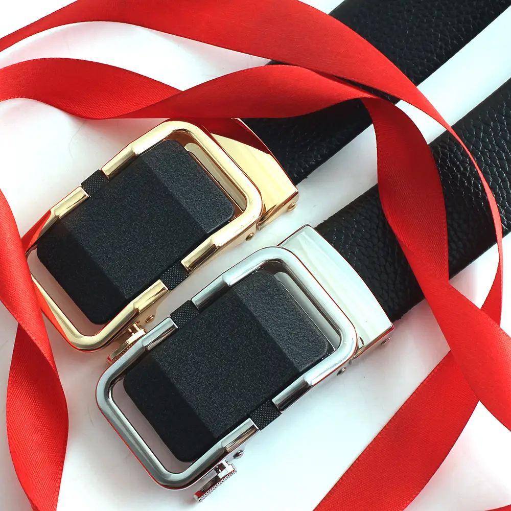 Hongsheng Leather Belt with Automatic Buckle Edge - Image 7