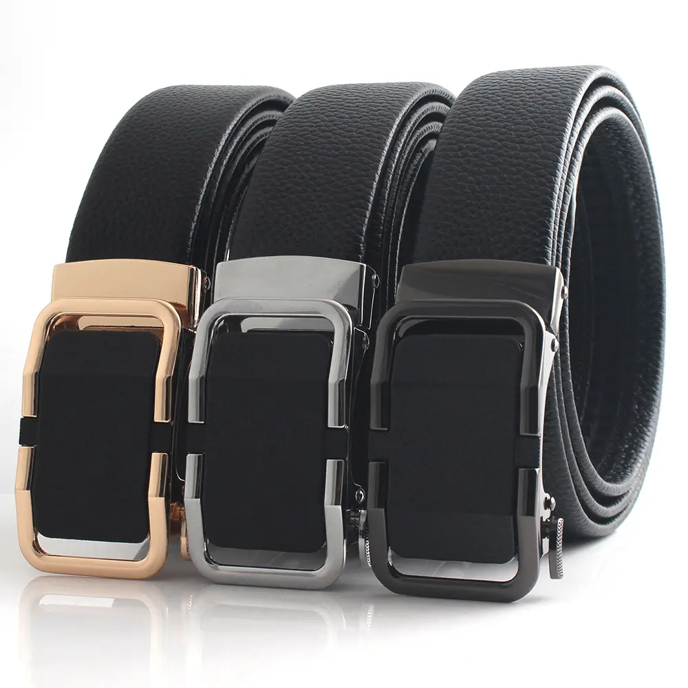 Hongsheng Leather Belt with Automatic Buckle Edge β feature 11