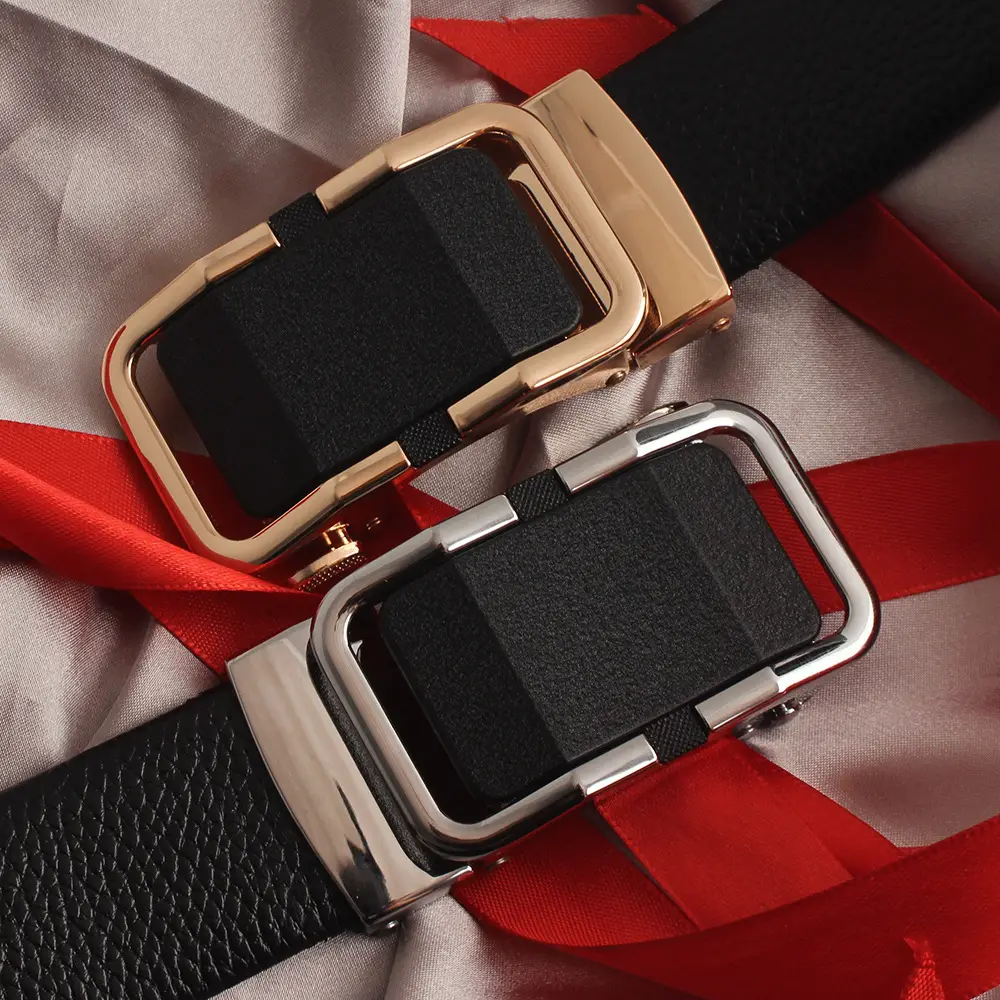 Hongsheng Leather Belt with Automatic Buckle Edge β feature 2