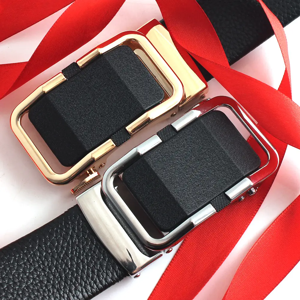 Hongsheng Leather Belt with Automatic Buckle Edge β feature 4