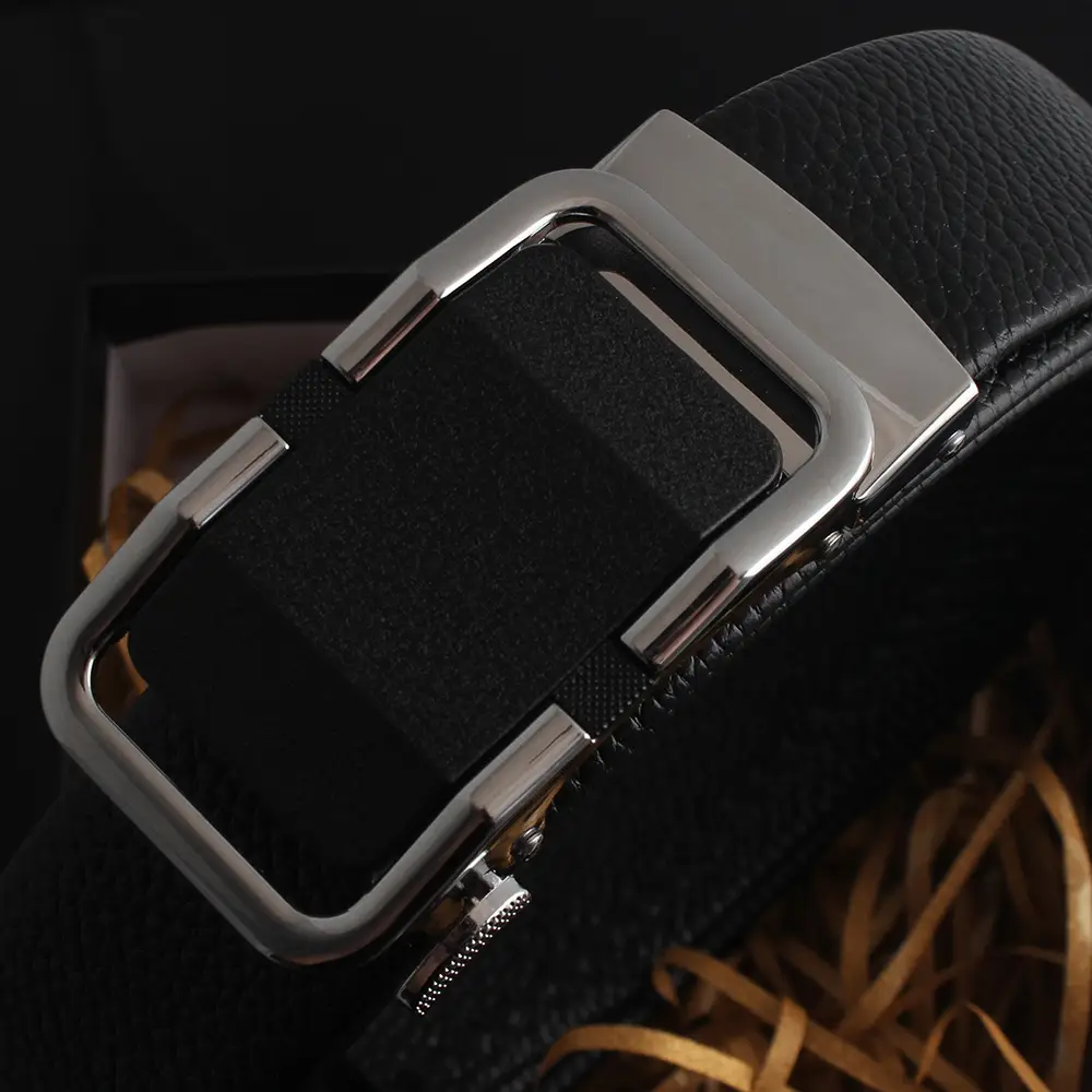 Hongsheng Leather Belt with Automatic Buckle Edge β feature 6