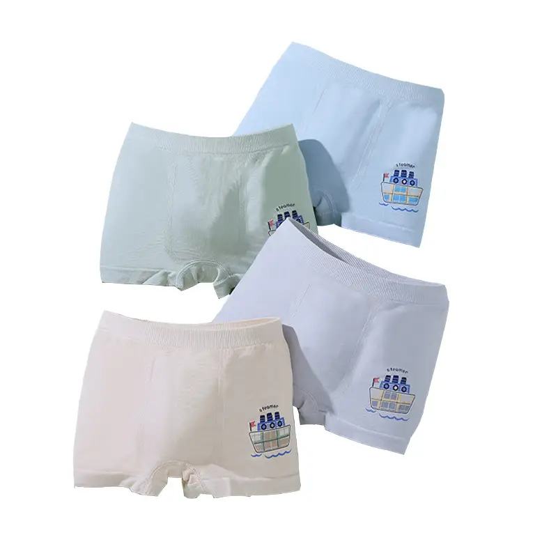 Children's Modal Underwear Boys Medium Large Four-Corner - Image 6